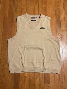 MIZZOU Sweatshirt Vest Men's XXL